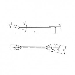 Clé Mixte, Coudée 30
