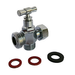 Robinet De Wc 3 Voies Chromé Pour Le Raccordement D'un Wc Et D'une Douchette