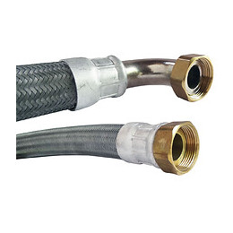 Flex Chauf Dn33 Galva L1000 Coude Ff1"1/4