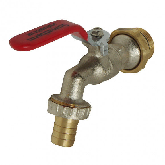 Robinet D'arrosage À Sphère Auto Étanche Et Orientable 20/27-20/27 - Laiton Nick