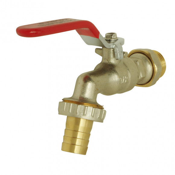 Robinet D'arrosage À Sphère Auto Étanche Et Orientable 15/21-20/27 - Laiton Nick