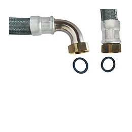 Flex Chauf Dn33 Galva L700 Coude Ff1"1/4