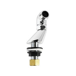 Raccord Chromé Sur Gorge Excentrée 22mm 20/27