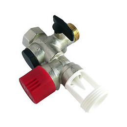 Groupe De Sécurité Droit Siège Inox Pour Eau Agressive Nf 20/27 (3/4'')