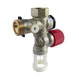 Groupe De Sécurité Droit Siège Inox Pour Eau Agressive Nf 20/27 (3/4'')