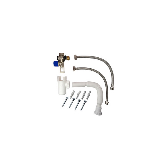 Kit Complet De Raccordement Chauffe-eau Avec Groupe De Sécurité Eau Neutre