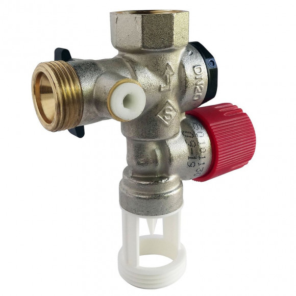 Groupe De Sécurité Droit Siège Inox Pour Eau Agressive Nf 20/27 (3/4'')