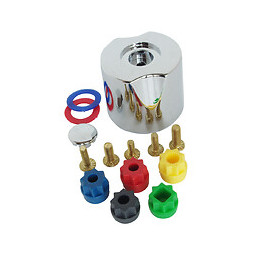 Croisillon 3 Pans Modèle Aurora - Abs Chromé