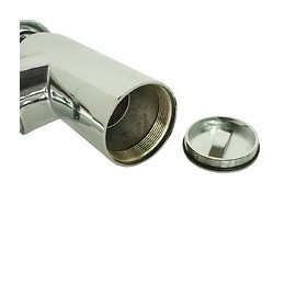 Siphon De Lavabo Design Tube Arrondi -evacuation Ø 32