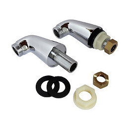 Raccord Colonette Modèle "luxe" Chrome - M15/21 M20/27