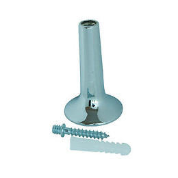 Pied Laiton Chromé Pour Mélangeur