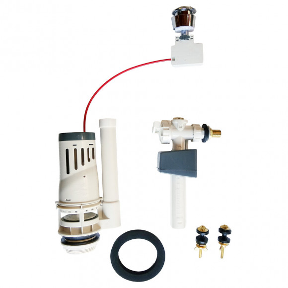 Mécanisme De Chasse À Double Poussoir  3/6 Litres À Câble