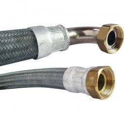 Flex Chauf Dn33 Galva L500 Coude Ff1"1/4