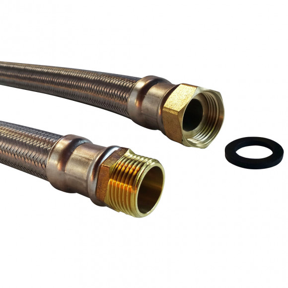 Flexible Chauf Dn26 Galva L500 Mf 1"