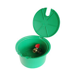 Bouche Arrosage Livrée Avec Vanne À Sphère Manette Papillon Mf 20/27