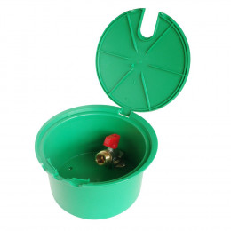 Bouche Arrosage Livrée Avec Vanne À Sphère Manette Papillon Mf 20/27