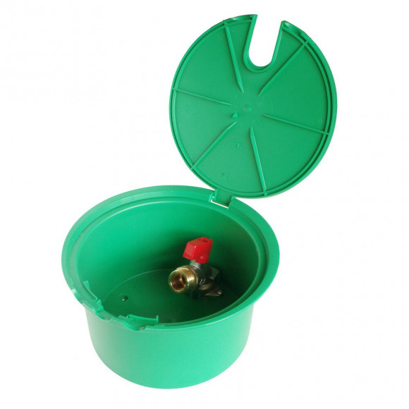 Bouche Arrosage Livrée Avec Vanne À Sphère Manette Papillon Mf 20/27