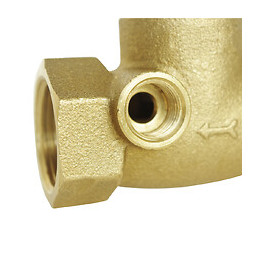 Robinet D'arrêt À Visser À Purge Double Mâle Mm12/17 - En Laiton Brut