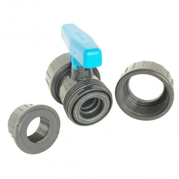 Vanne À Sphère Plastique À Visser Double Femelle 20/27