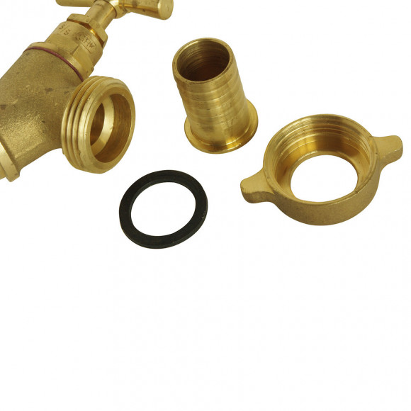 Robinet D'arrosage Oblique Arrivée 15/21 - Nez 20/27