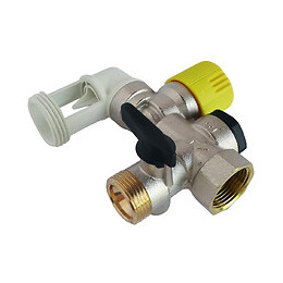 Groupe De Sécurité Coudé Siège Téflon Pour Eau Calcaire Nf 20/27 (3/4'')