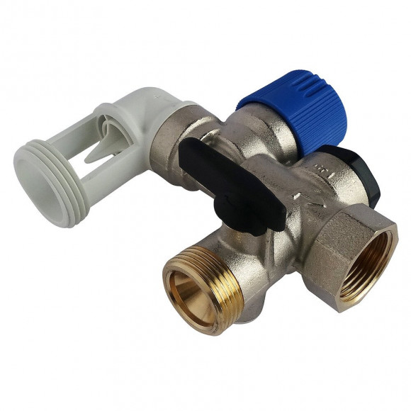 Groupe De Sécurité Coudé Siège Laiton Nf 20/27 (3/4'')