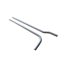 Tube De Chasse Coudé D32mm Pour Réservoir Modèle Haut Blanc