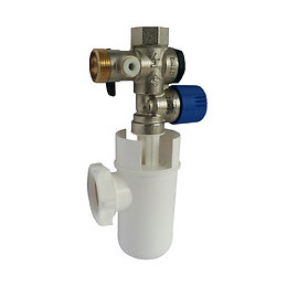 Kit Nf Comprenant 1 Groupe De Sécurité Laiton Et 1 Entonnoir Siphon