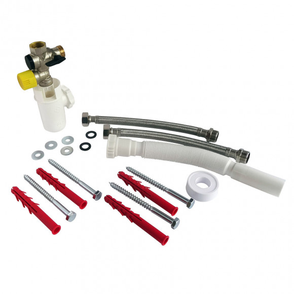 Kit Complet De Raccordement Chauffe-eau Avec Groupe De Sécurité Eau Calcaire