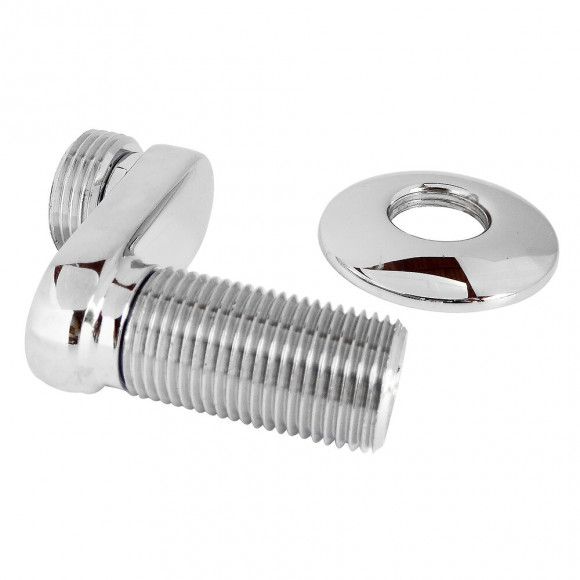 Raccord Mural Contre Coudé M12/17 - M20/27 32mm Rosace