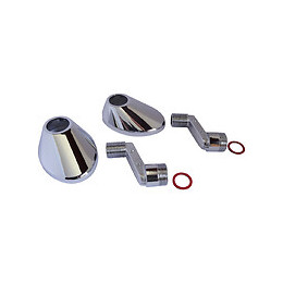 Raccord Excentré De 45mm Avec Rosace - M15/21 M20/27