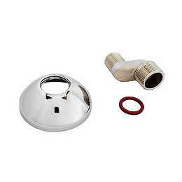 Raccord Excentré Chromé 15/21-20/27 11,5mm