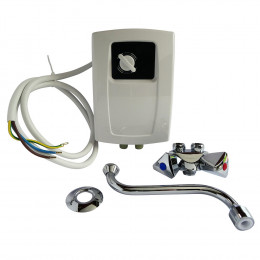 Chauffe-eau Électrique Instantané Lavabo Et Évier - 2 Puissances 5,5kw Et 4,4kw