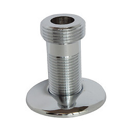 Raccord Droit Chromé 15/21 - Mâle 20/27