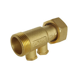 Clapet Antipollution Double Purge Nf - Ecrou 20/27/mâle 20/27 - Lg. 58 Mm