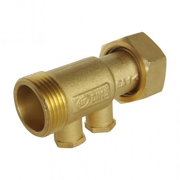 Clapet Antipollution Double Purge Nf - Ecrou 20/27/mâle 20/27 - Lg. 58 Mm