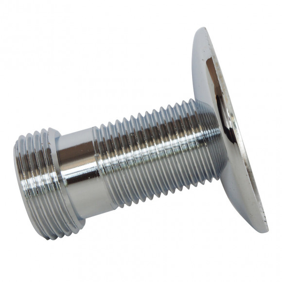 Raccord Droit Chromé 15/21 - Mâle 20/27