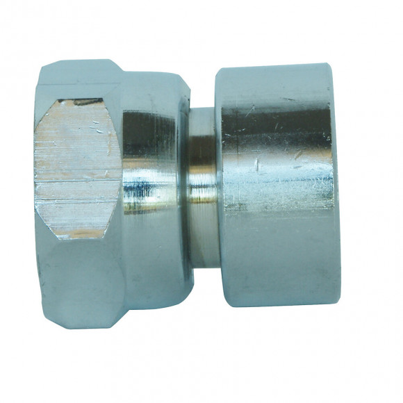 Raccord Chromé F20/27 - Ecrou 15/21