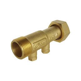 Clapet Antipollution Double Purge Nf - Ecrou 20/27/mâle 20/27 - Lg. 78 Mm