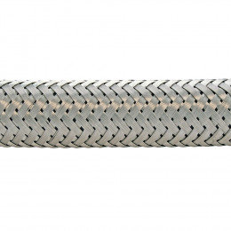 Flexible Sanitaire Inox - Dn8 - Long 20cm - Bicone Droit Pour Cuivre 10/12