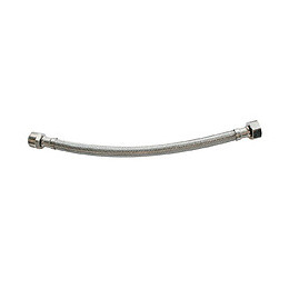 Flexible Sanitaire Réduit Inox - Dn10 - Long 80cm - F12/17 - M15/21