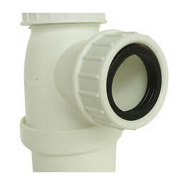 Siphon Plastique Grand Culot Ø32 - 33/42