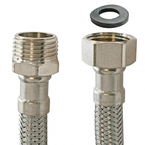 Flexible Sanitaire Inox - Dn10 - Long 30cm -mf20/27