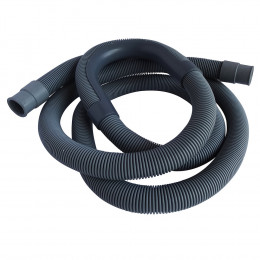 Tuyau De Vidange Av Crosse Amovible Pour Évacuation Machine À Laver - 2 Mètres