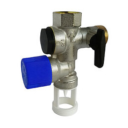 Groupe De Sécurité Laiton Droit Nf 20/27 (3/4'')