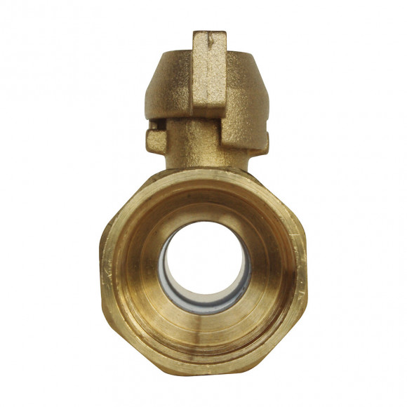 Robinet Compteur Droit - Entrée Femelle 20/27 / Sortie Ecrou Prisonnier 20/27