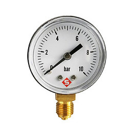 Manomètre À Raccordement Radial M8/13 - Pression Maxi 10bar