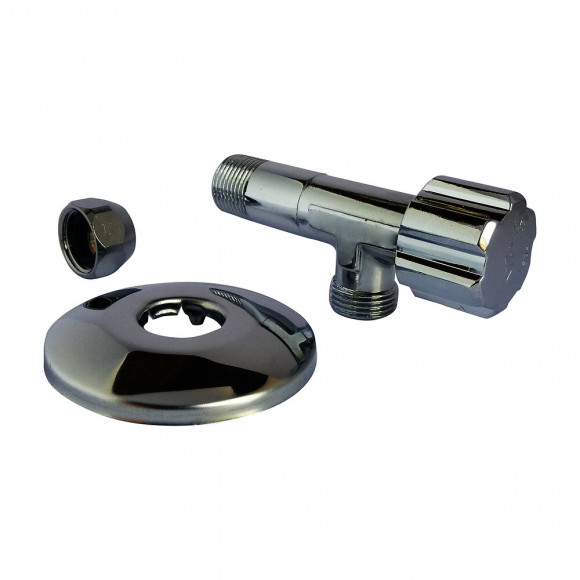 Schell Robinet D'arret Sous Lavabo 12/17+rosace