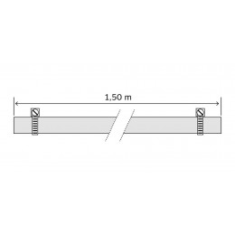 Flexible Caoutchouc Butane / Propane-  Longueur 1,5 Mètre- Durée De Vie : 5 Ans