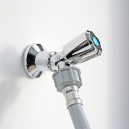 Tuyau D'alimentation Droit Universel Ff20/27 Pour Machine À Laver - Long 2m